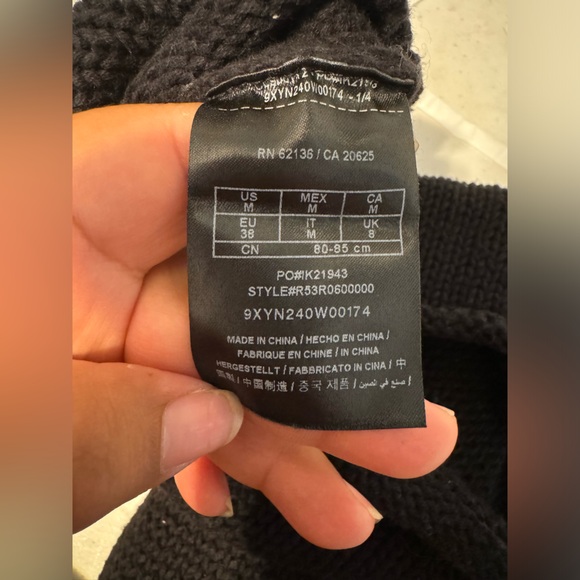 Guess Women's Medium Sweater Zip Cowl Neck Pullover Tunic Long Sleeve Heavy Knit - Picture 14 of 16